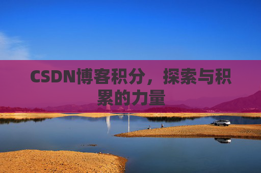 CSDN博客积分,探索与积累的力量